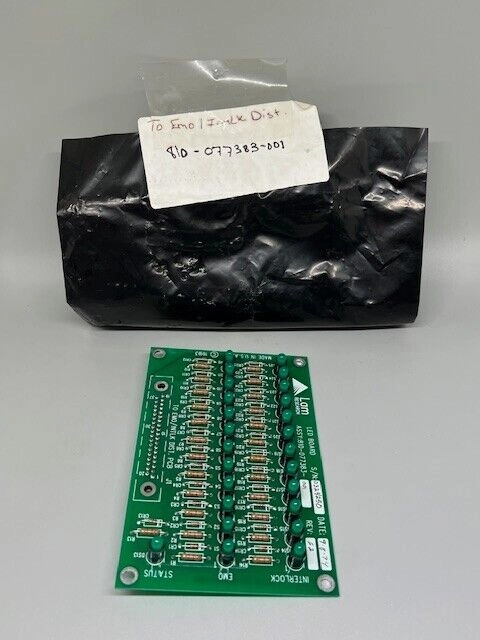 LAM RESEARCH 810-077383-001 PCB LED BOARD INTERLOCK DISTRIBUTION