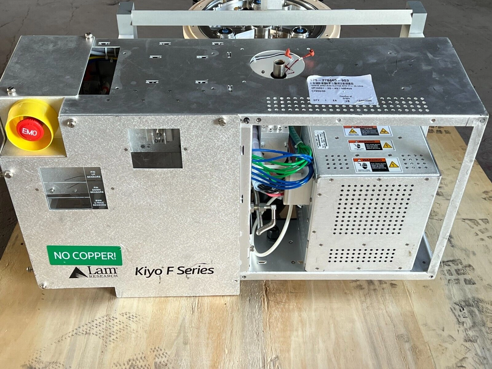 LAM RESEARCH KIYO F SERIES SYSTEM 853-038269-695 / 575-248819-904/853-064887-010