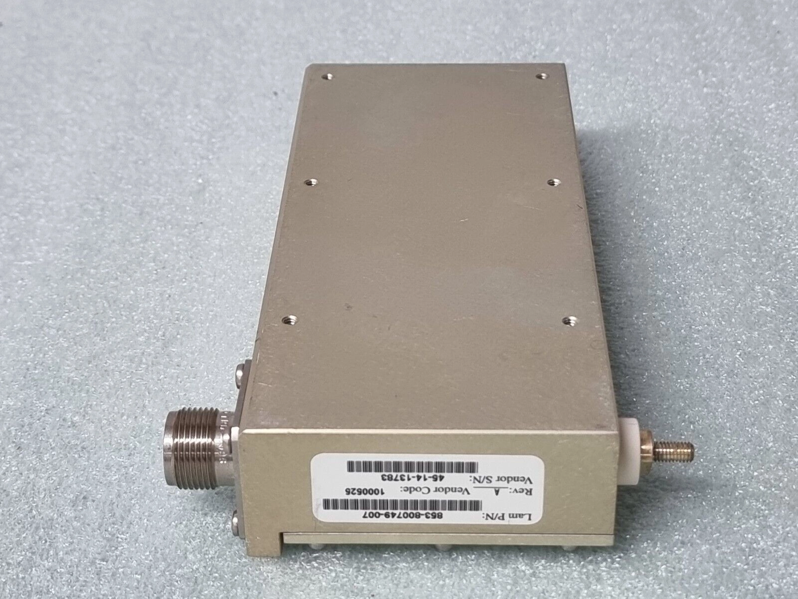 LAM RESEARCH RF CONNECTOR MODULE 853-800749-007 LAM PARTS