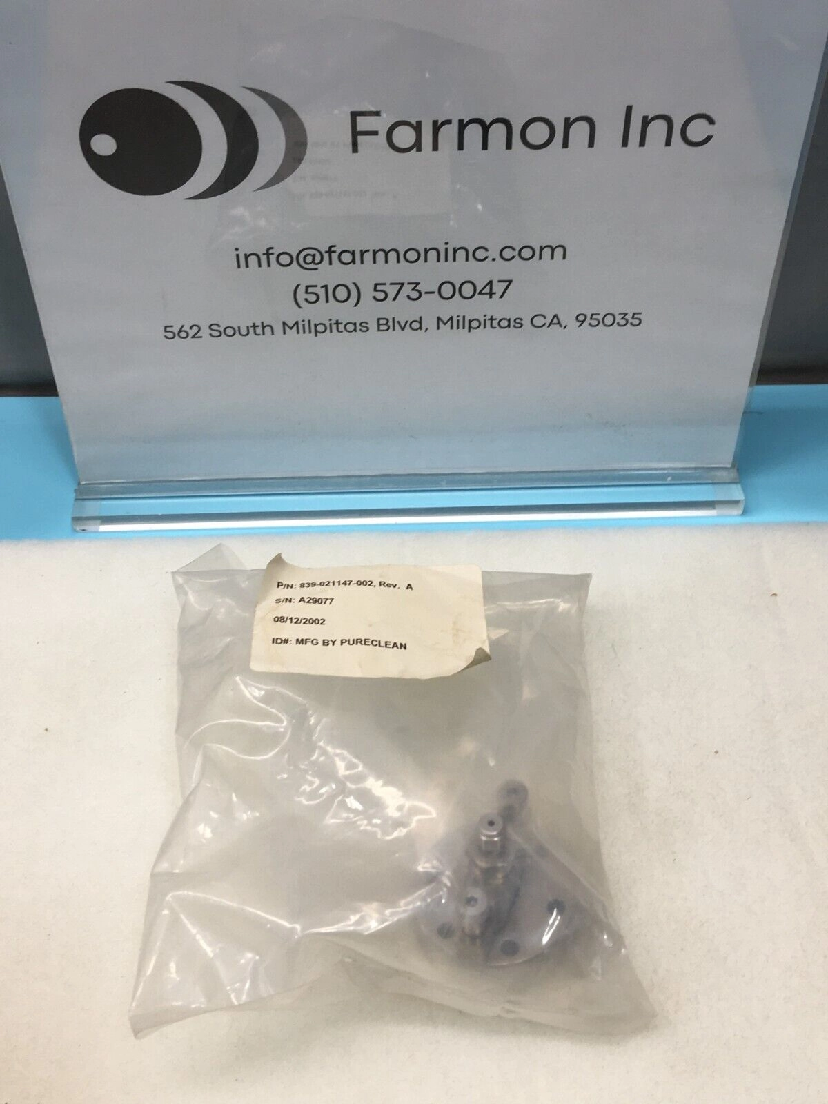 LAM Research, LAM 839-021147-002 WELDMENT, MOUNT, TEMP PROBE, 149515