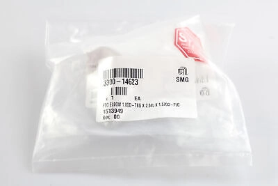 LOT OF 2 Applied Materials AMAT 3300-14623 FTG Elbow 1.0D-TBG X2.04L X 1.570D-FL