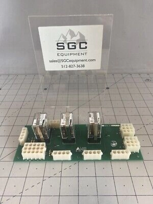 Lam Research PCB Relay Assy 710-25368-1 REV E2 PN: 810-025368-001 REV: E