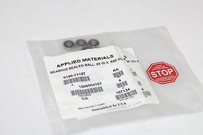 Lot of 4 Applied Materials AMAT 0190-77187 BEARING