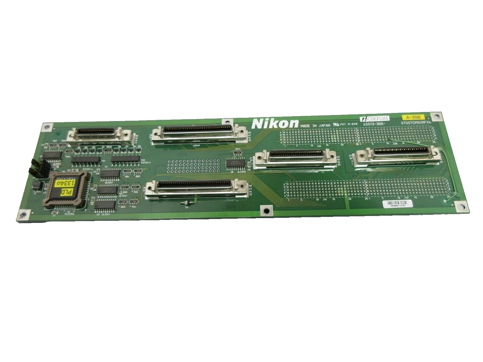 Nikon 4S013-366 Backplane Interface Board PCB STGSTCMSCRFX4 NSR Series Working