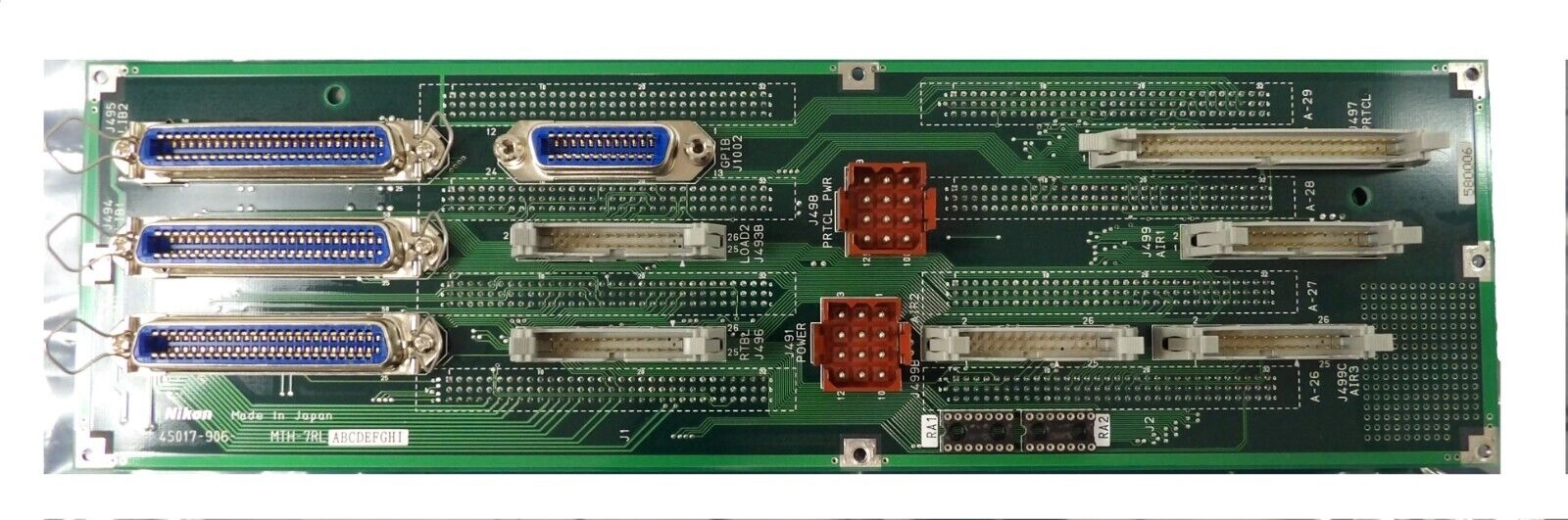 Nikon 4S017-906 Interface Connector I/O Board PCB MTH-7RL NSR System Working