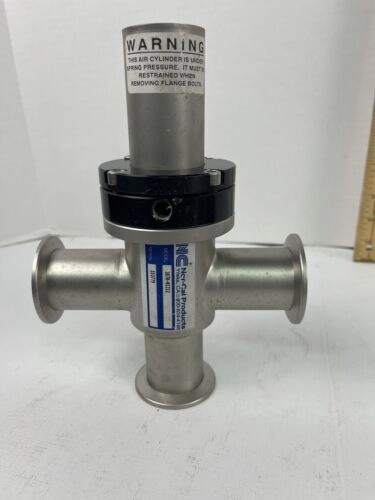 Nor-Cal Products 3870-01212 Pneumatic Angle Valve NW40 AMAT