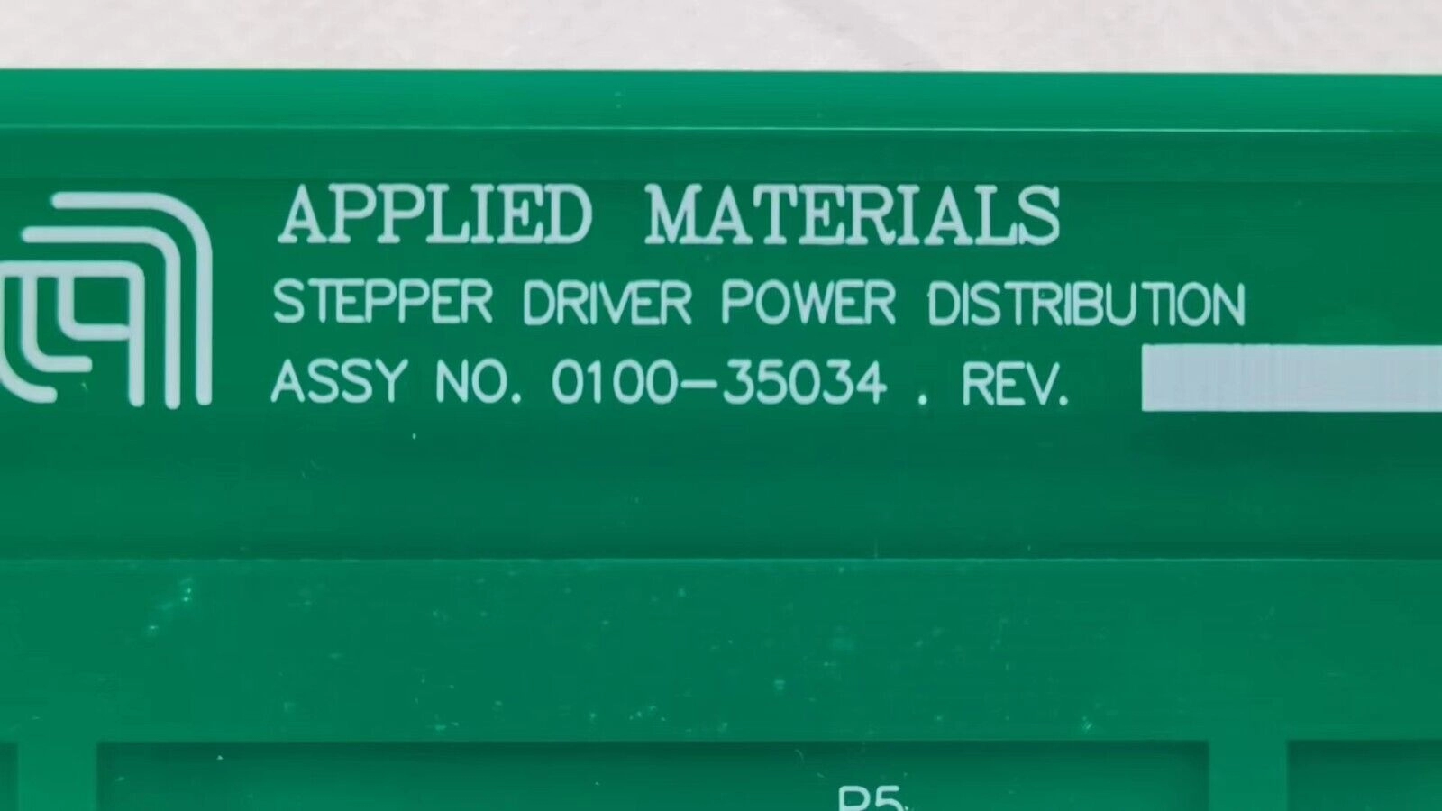 PCB ASSY, STEPPER DRIVER PWR DISTR 0100-35034