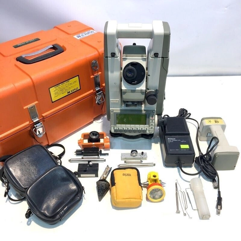 Power Only - NIKON total station GF-20C w/ Hard Case