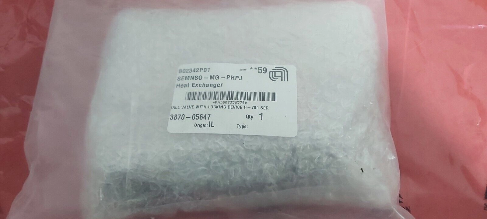 Sealed AMAT APPLIED MATERIALS 3870-05647 TUBE FITTING LOCK [Make Offer!UPS!]