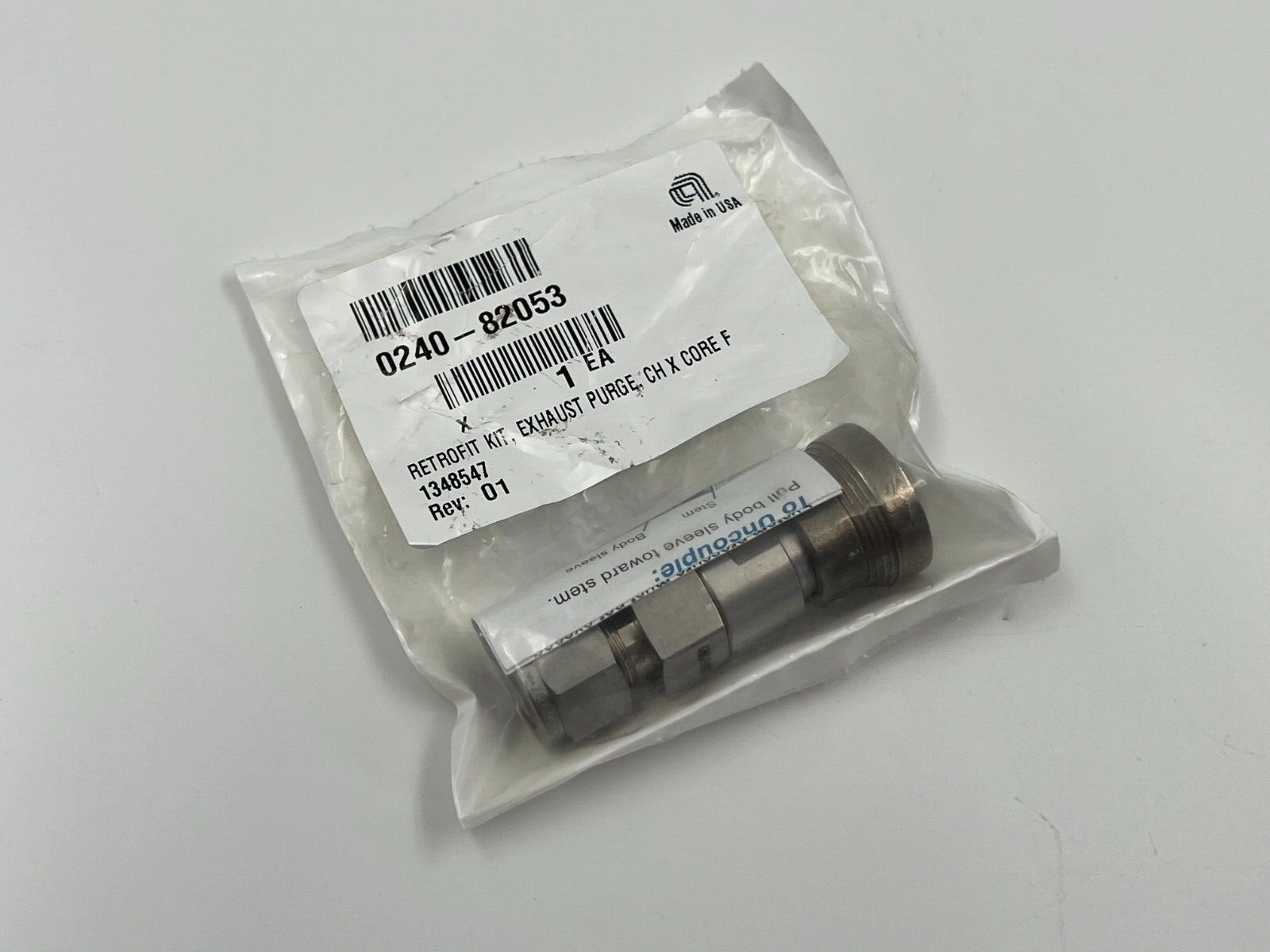 Swagelok SS-QC6-B-600 Steel Instrumentation Quick Connect Body - AMAT 0240-82053