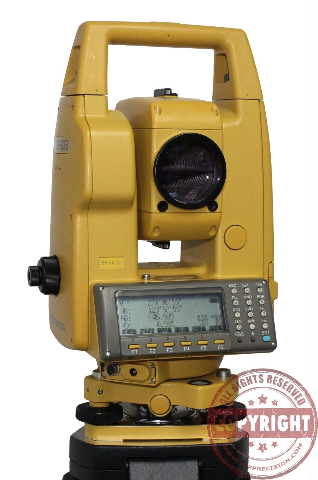 TOPCON GTS-603 SURVEYING TOTAL STATION, SOKKIA, LEICA, TRIMBLE, NIKON