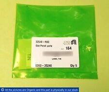 Applied Materials 0060-35240 LABEL TIN Gas Panel Parts AMAT Clean Room Lot Of 5