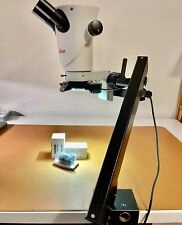 LEICA S9E STEREOZOOM MICROSCOPE, Mount/Stand, LED3000RL Light, NIKON EYEPIECES