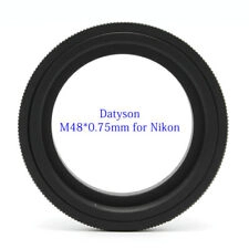 M48-Nikon Adapter Ring For M48X0.75mm Screw Lens to Nikon Mount DSLR Camera Lens