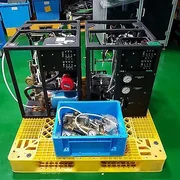 000-0000// AMAT 0010-76467 0010-70002 HEAT EXCHANGER MODIFIED AMAT-0 208V [ASIS]