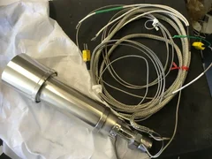 0010-01989; AMAT, SS Gas Heater Assembly  with 0160-00018 TC Feed Thru High K