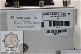0010-13622 /ASSY, VECTRA IMP RF MATCH .01UF CAP REV 4.1 /APPLIED MATERIALS