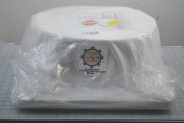 0010-19026 / STD PVD DEAGAS CHAMBER QUARTZ VIEWPORT LID/ APPLIED MATERIALS AMAT