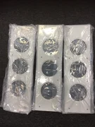 0020-06231 COVER,CATHODE HEX,125MM ALUM, lot of 3