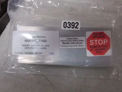 0020-07567, APPLIED MATERIALS, INSERT, SLIT VALVE, SHO