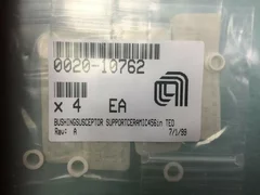0020-10762 BUSHING,SUSCEPTOR SUPPORT,CERAMIC,4,5,6&quot;, lot of 4