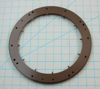0020-31621 / RING, CLAMPING, VESPEL, 200MM, NOTCH / APPLIED MATERIALS AMAT