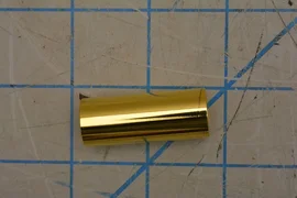 0020-38186 (LOT OF 383) /LAMP SPACER ALUMINUM GOLD COATED/APPLIED MATERIALS AMAT