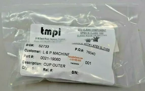 0021-19060 / CUP OUTER FEEDTHRU SUPPORT MONOLITHIC / APPLIED MATERIALS AMAT