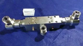 0021-19896 Vavle, Block from Top Lid / AMAT