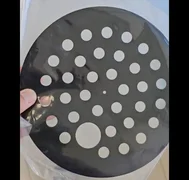 0021-77542 AMAT 8" ONTRAK MESA Perporate Plate Film POL8600 0.6T 198mm Qty:1ea