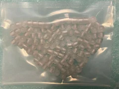 0030-00213 (MEC83304-1020L) BUTTON, WAFER, MOLDED, lot of 109