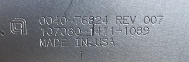 0040-76824 CHAMBER EXTENSA APPLIED MATERIALS AMAT