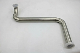 0051-02924 (LOT OF 4)	/ SST. PIPE TUBE 1 5-8 INCH OD 3-16 INCH THICK TUBE / AMAT