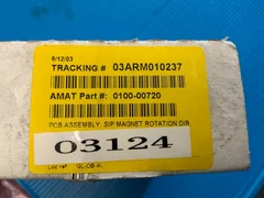 0100-00720 PCB ASSEMBLY, SIP MAGNET ROTATION DIRECTION SWITCH, APPLIED ( AMAT)