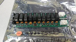 0100-35063, Applied Materials, ASSY PCB REMOTE MAIN RLY