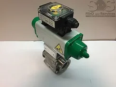 0190-29042 VALVE, BALL NC PNEU KF50 WITH POSI SWITC