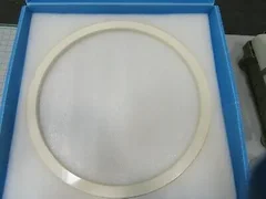 0200-07442 / INSULATOR, 300MM SOURCE ADAPTOR, CERAMIC / APPLIED MATERIALS AMAT