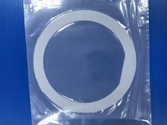 0200-09216 RING, PEDESTAL, QUARTZ, 6",METAL ETCH CH