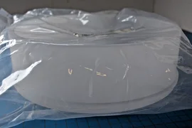 0200-09638 / CYLINDER QTZ 200MM EXT CATH CERAMIC / APPLIED MATERIALS AMAT