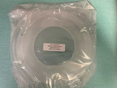 0200-09789 COVER,QUARTZ,6" STEPPED,LIFT 2, FLAT