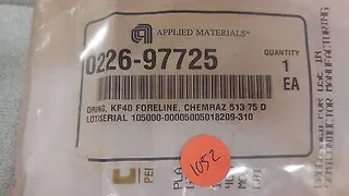 0226-97725, AMAT, ORING, KF40 FORELINE, CHEMRAZ 513 75 DUR