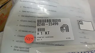 0240-23499, AMAT, PUMP KIT HARDWARE