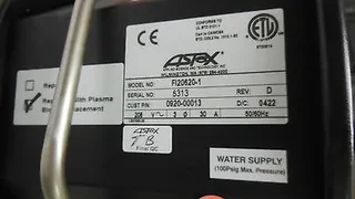 0920-00013, MKS PN FI20620-1, AMAT, GEN FLUORINE 208VAC 3PHASE W/ENHANCE 