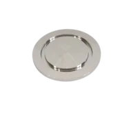 (1) APPLIED MATERIALS 3300-04587 FLANGE BLANK CAP 316L