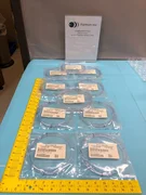 1 LOT OF 10 AMAT 0010-00716 PEDESTAL RING, S/I BUT, S/S, MEC83306-1042L, 169773