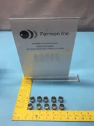 1 LOT OF 10 AMAT 0020-28906 HUB DC BIAS MODIFIED SHUTTER COMPATIBLE, 163787