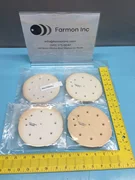 1 LOT OF 4 AMAT 0020-79093 GIMBAL FLEXURE, PPS, TITAN I, OXIDE, 128477
