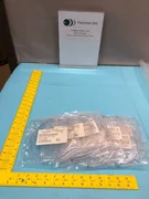 1 LOT OF 8 AMAT 0010-00716 PEDESTAL RING, S/I BUT, S/S, MEC83306-1042L, 169775