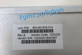 1 PCS Lam controller 853-801876-014 in good condition