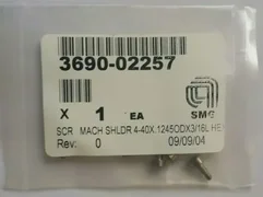 1 Pack 6 AMAT 3690-02257 SCR MACH SHLDR 4-40X.1245ODX3/16L HEX